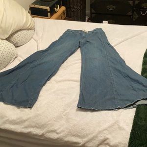 With the free sz 27 Bellbottoms